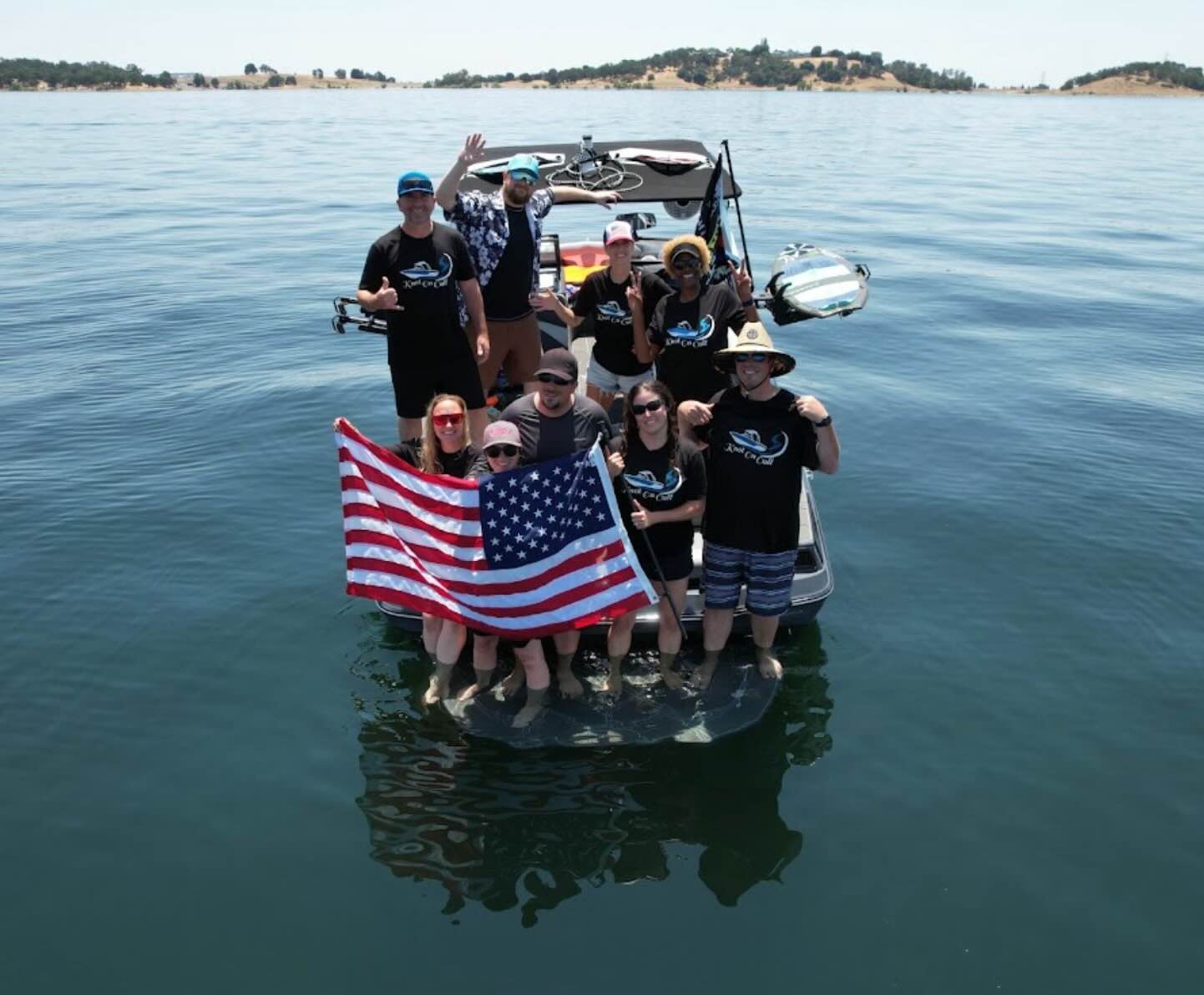 Knot On Call first responders on the water
